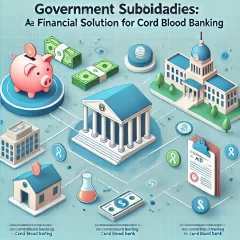 Government Subsidies: A Financial Solution For Cord Blood Banking